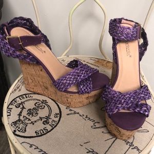 Purple wedges